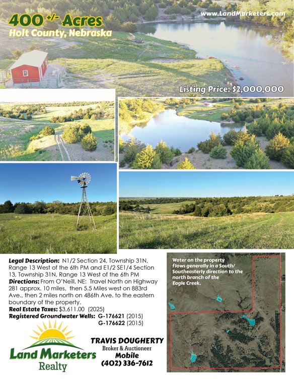Image for 400+/- Acres in Northern Holt County, NE
