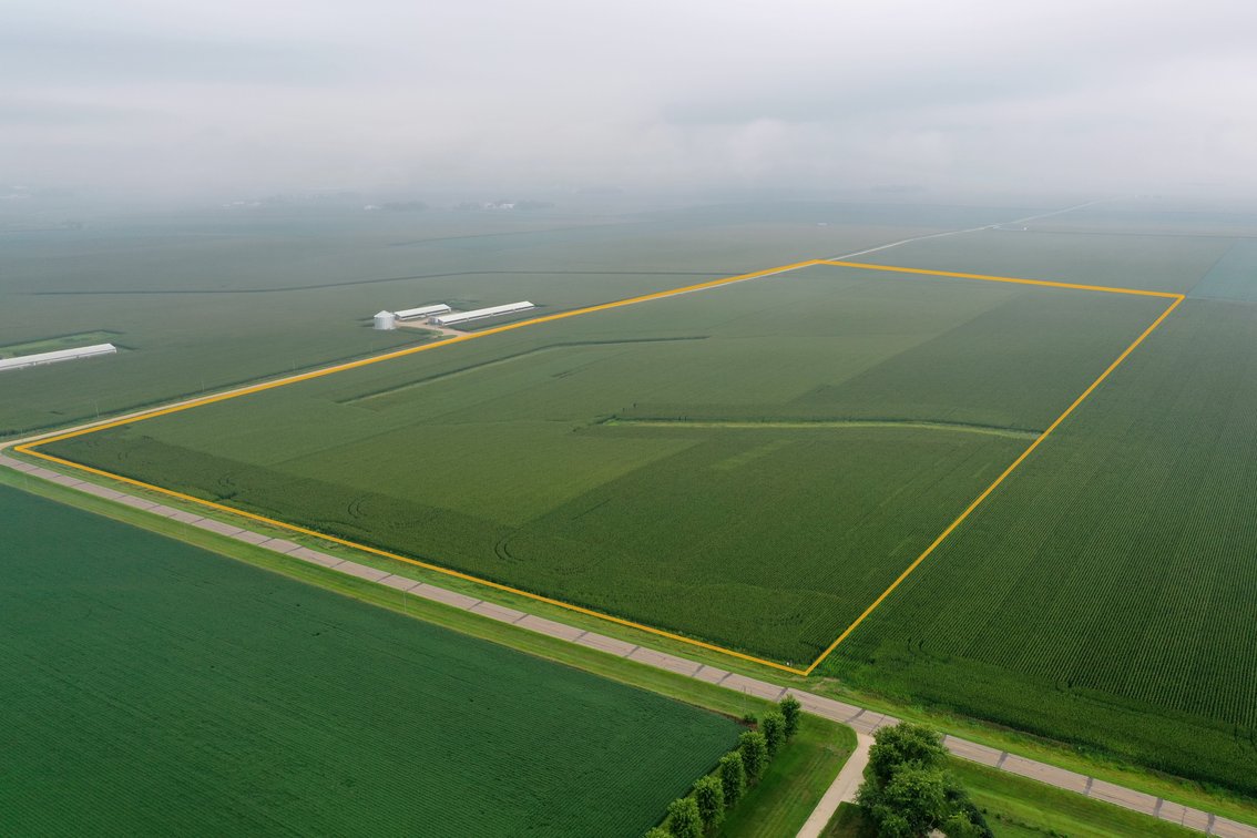 Image for O'Brien County, IA Online Land Auction. Offered in 2 Tracts