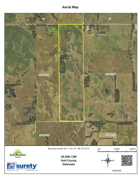 Image for Chambers, Nebraska Highway 95 Hay Meadow Online Auction