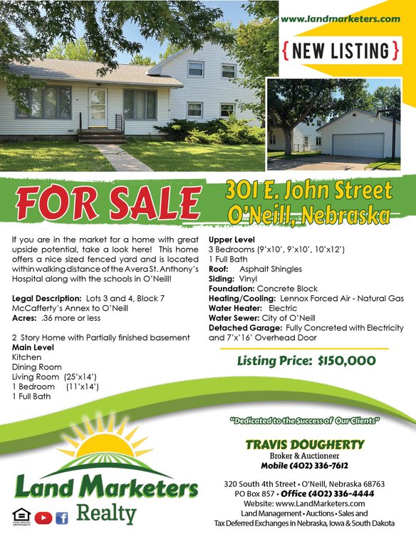 Image for 301 East John Street - O'Neill, Nebraska