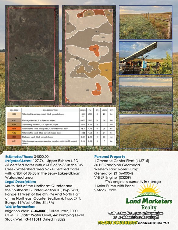 Image for 320+/- Acres located approx. 7 miles South of O'Neill, NE
