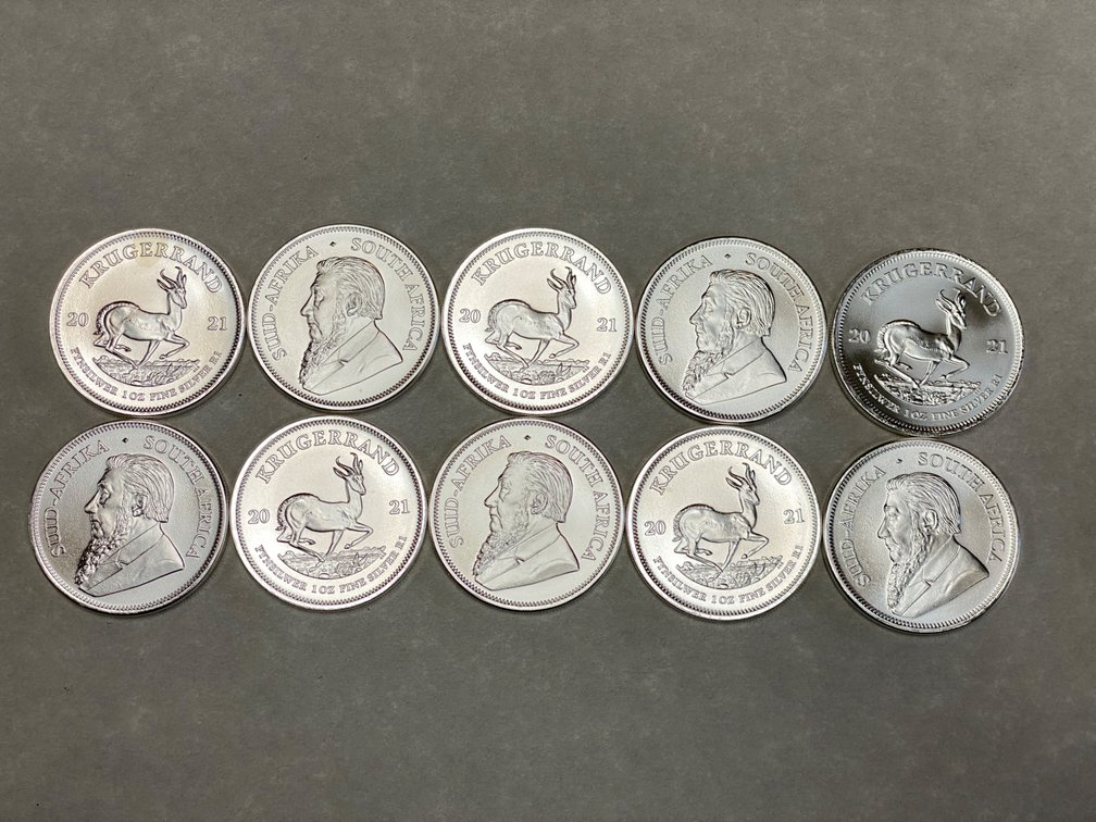 (10) 1 OUNCE FINE SILVER
