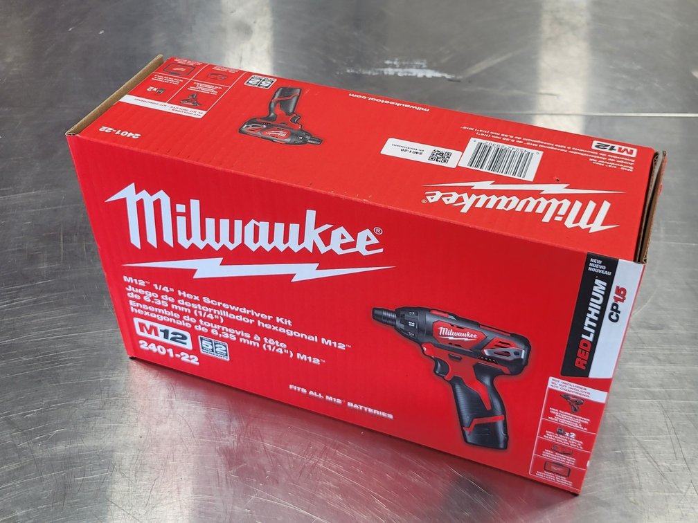 Milwaukee 1/4" Hex Screwdriver Kit