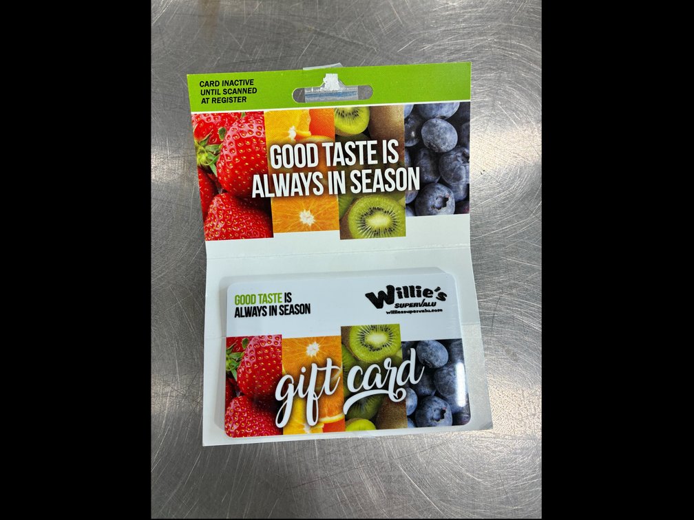 Willie's Supervalue/Caribou Gift Card
