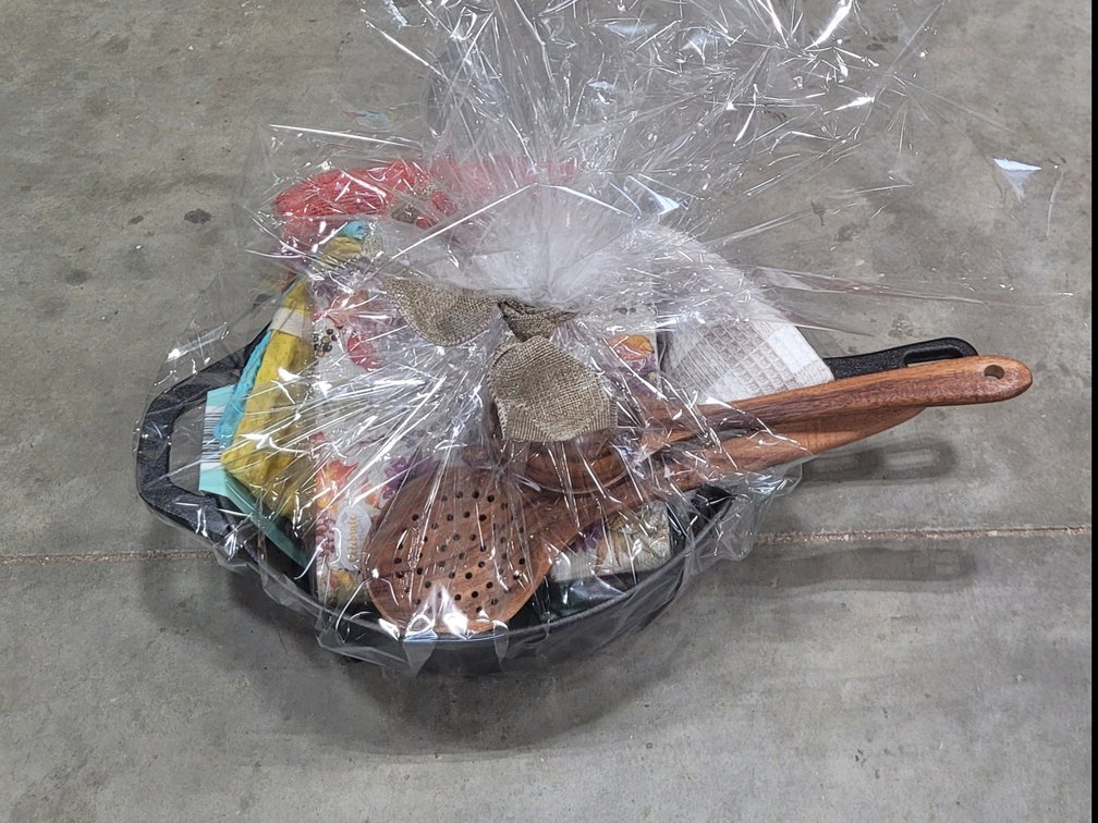 Cast Iron Cooking Basket