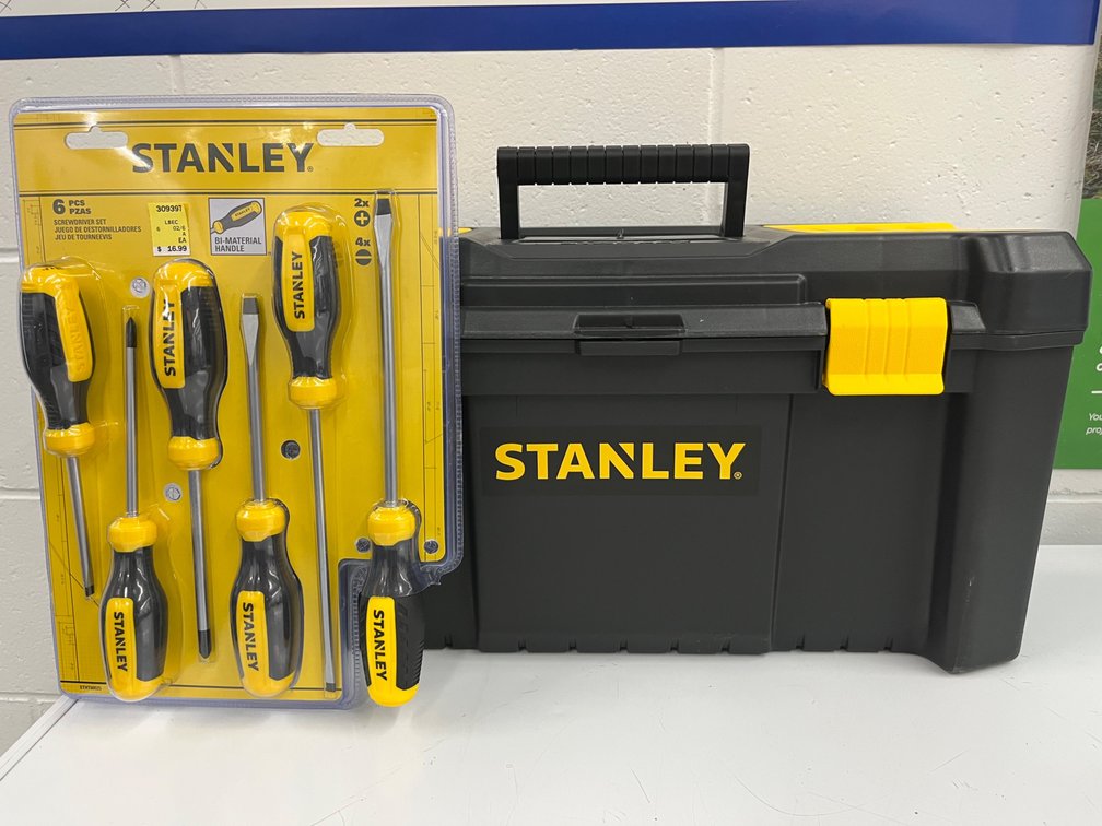 Toolbox and Screwdriver Set