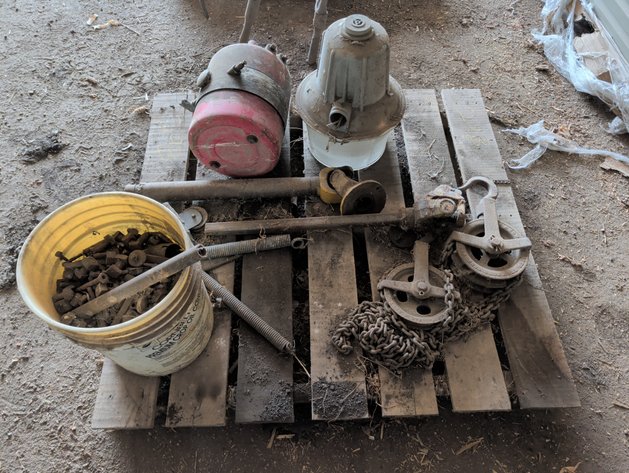 Image for CHAIN HOIST, LIGHT, TANK, MORE