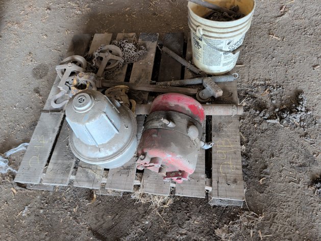 Image for CHAIN HOIST, LIGHT, TANK, MORE