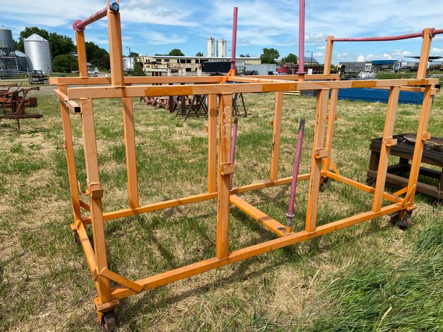 Image for STEEL RACKING ON HEAVY DUTY CASTERS