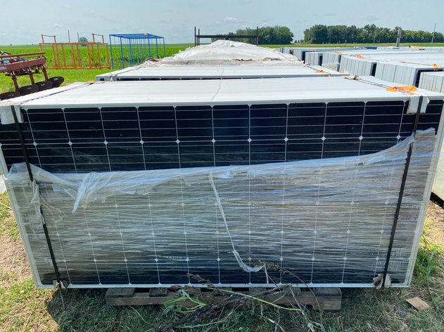 Image for 8 PALLETS OF SOLAR PANELS