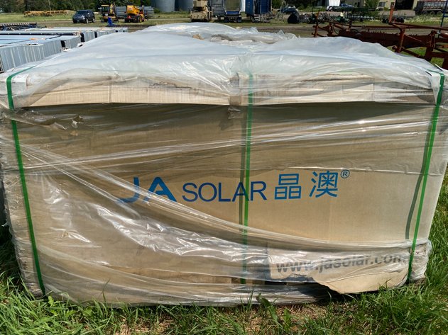 Image for 8 PALLETS OF SOLAR PANELS
