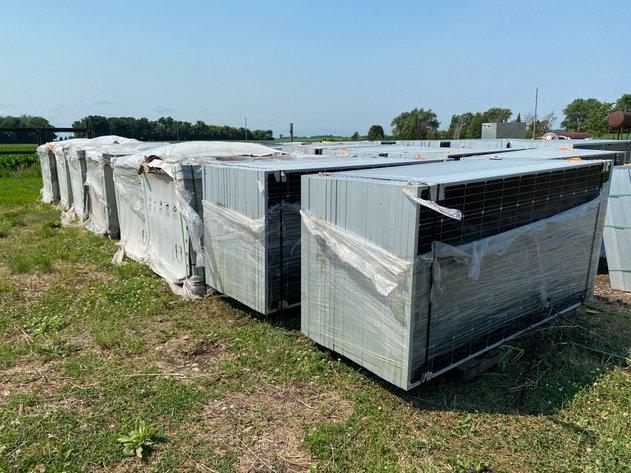 Image for 8 PALLETS OF SOLAR PANELS