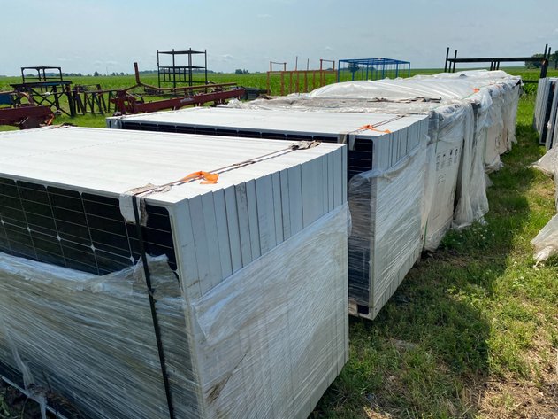 Image for 8 PALLETS OF SOLAR PANELS