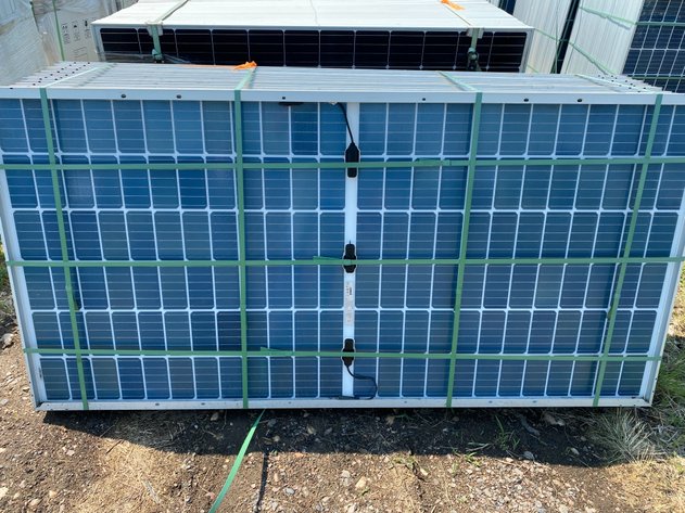 Image for 9 PALLETS OF SOLAR PANELS