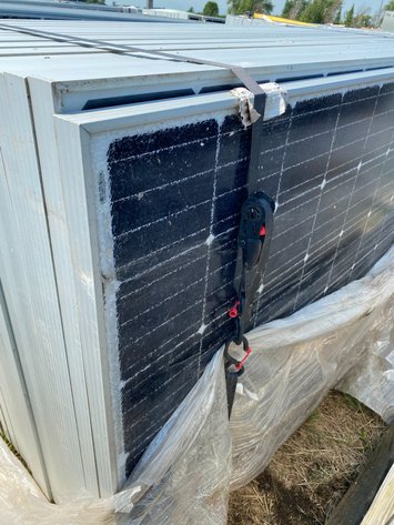Image for 9 PALLETS OF SOLAR PANELS