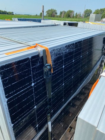 Image for 9 PALLETS OF SOLAR PANELS
