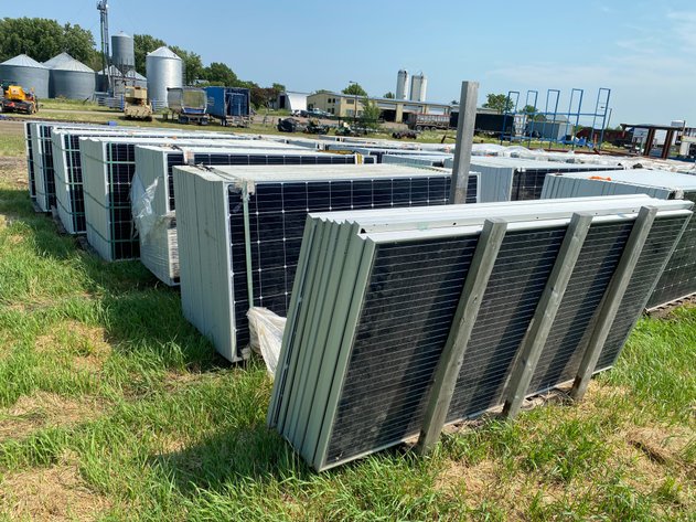 Image for 6 PALLETS OF SOLAR PANELS