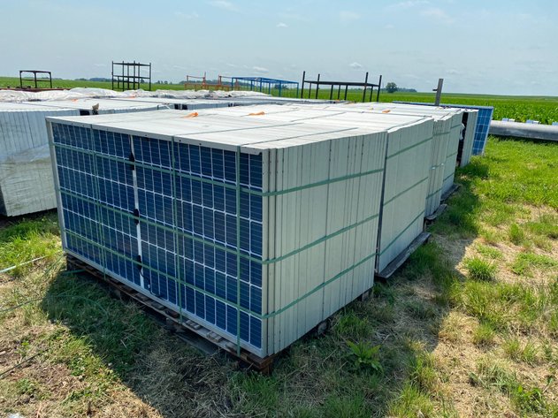Image for 6 PALLETS OF SOLAR PANELS