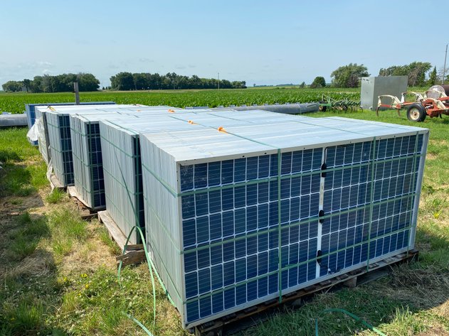 Image for 6 PALLETS OF SOLAR PANELS