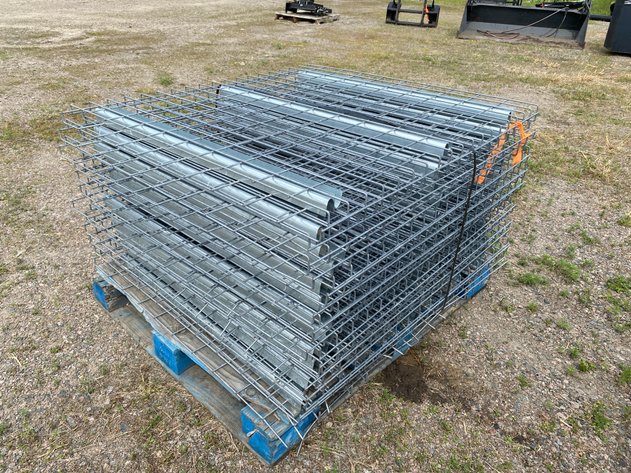 Image for (24) PALLET RACKING WIRE DECKING PIECES