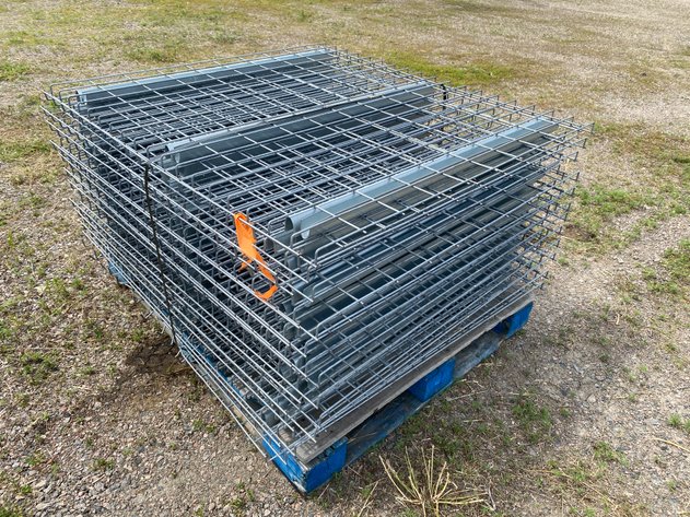 Image for (24) PALLET RACKING WIRE DECKING PIECES