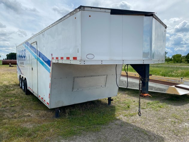 Image for TRIPLE AXLE GOOSNECK ENCLOSED TRAILER