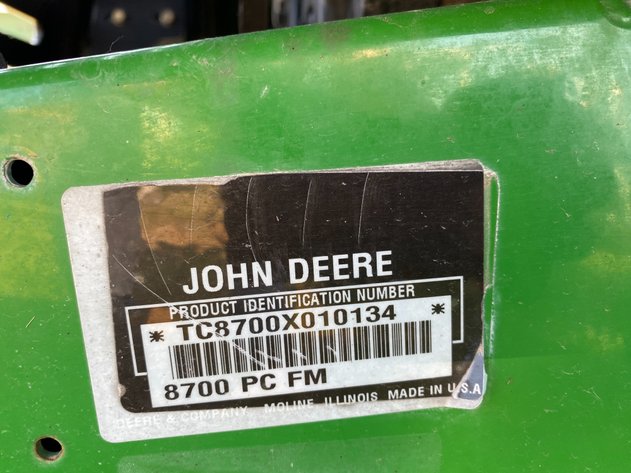 Image for JOHN DEERE 8700 PRECISSION CUT MOWER