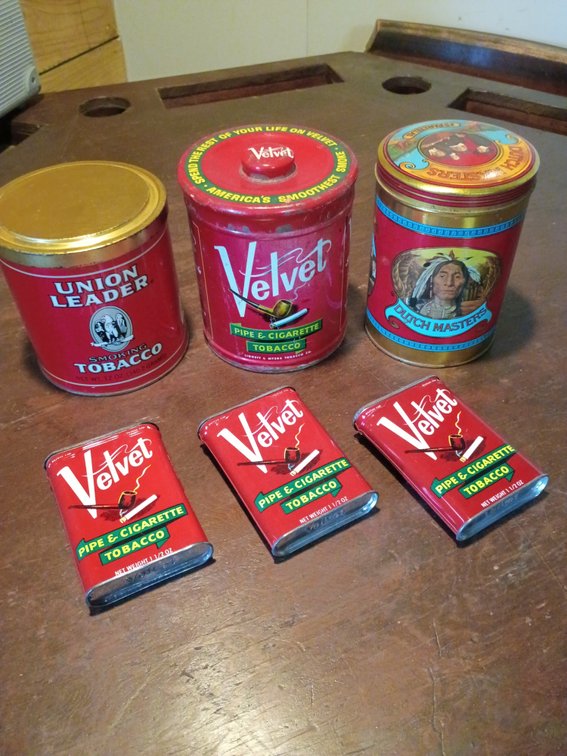 Tobacco cans