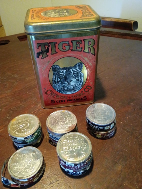 Tobacco cans