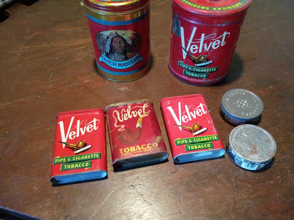 Tobacco cans