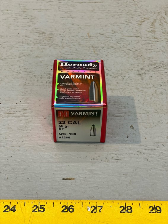 .22 CAL BULLETS