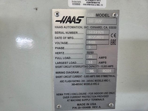 Image for HAAS ST-35Y CNC TURNING CENTER