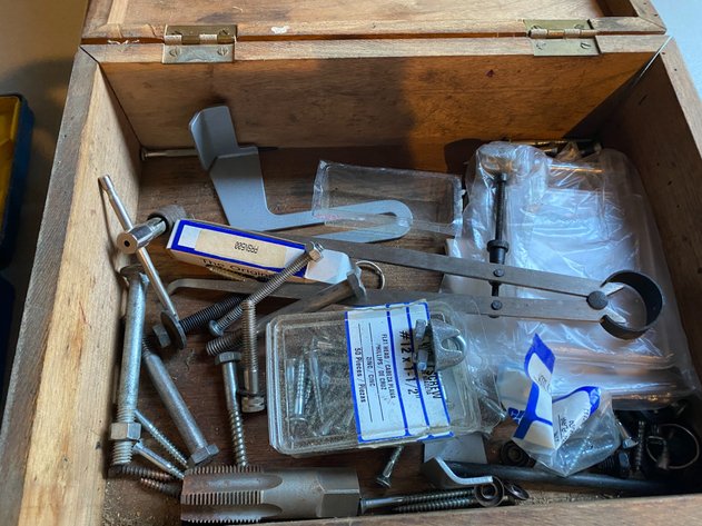 Image for WOODEN BOX/TOOLS