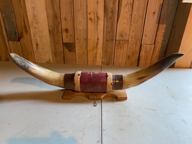 Image for BULL HORN ORNAMENT