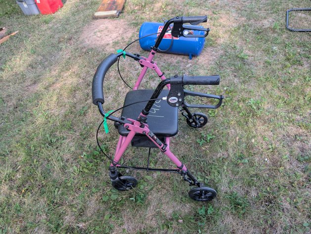 Image for WALKER WITH SEAT