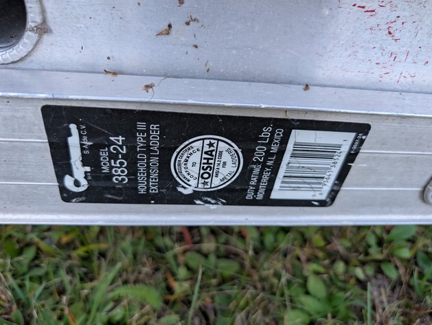 Image for EXTENSION LADDER