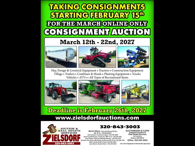 Image for March 2027 Online Only Consignment Auction