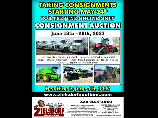 Image for June 2027 Online Only Consignment Auction