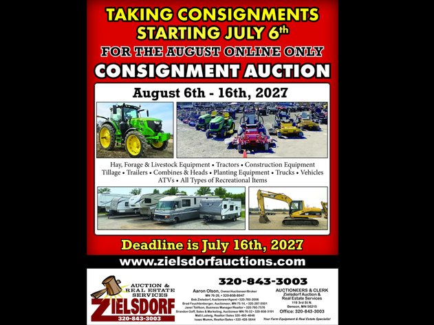 Image for August 2027 Online Only Consignment Auction