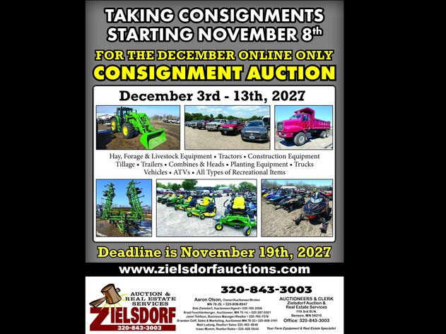 Image for December 2027 Online Only Consignment Auction