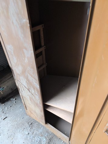 Image for BROWN METAL CABINET