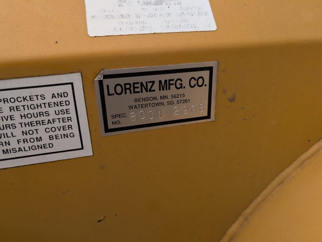 Image for LORENZ 8' SNOWBLOWER