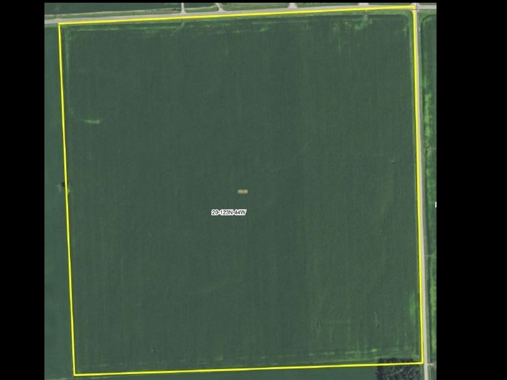 PARCEL #6 161.63 SURVEYED ACRES  157.9 +/- TILLABLE ACRES PARCEL ID 13-0084-001 & 13-0084-000 CPI 77  SEC 20 STEVENS TWP STEVENS COUNTY