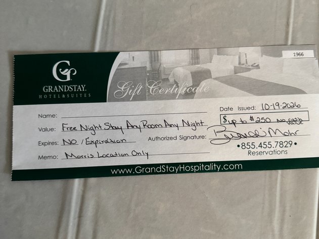 Image for GrandStay Free Night Stay