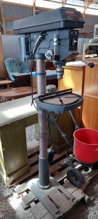 (I-16A) CRAFTSMAN 15" DRILL PRESS