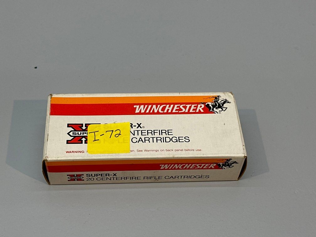 (I-72) [20] ROUNDS WINCHESTER 22-250 AMMO 55 GR POINTED SOFT POINT 