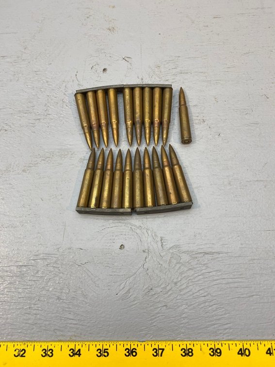 (I-365) [20] RDS INTER ARMS 7.65 MAUSER ARGENTINA TARGET AMMO