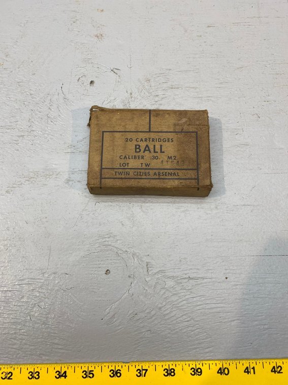 (I-354) [20] RDS OF .30 CAL M2 BALL