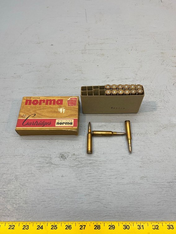 (I-418) [15] ROUNDS OF NORMA 6.5X55 139GR SPPBT