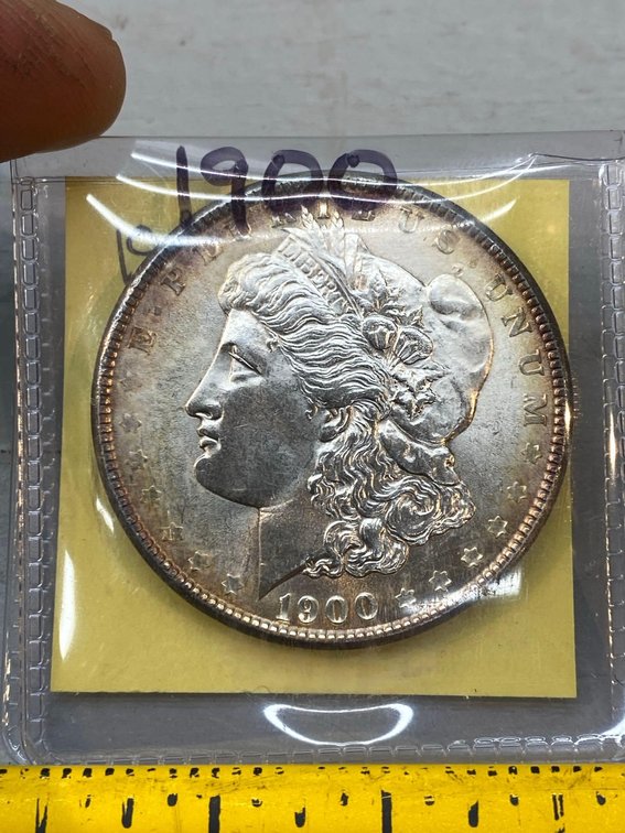 (I-818) 1900 MORGAN DOLLAR (BRILLIANT UNCIRCULATED)